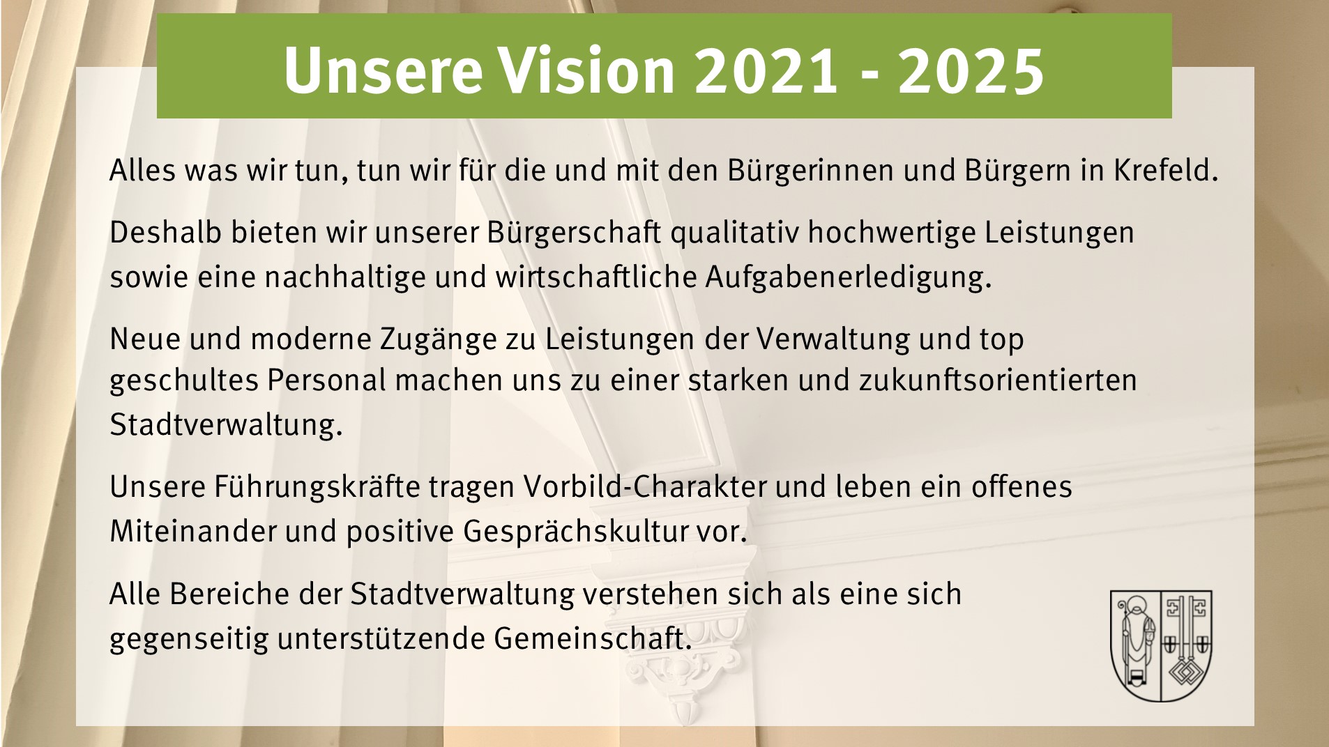 Vision neues Design