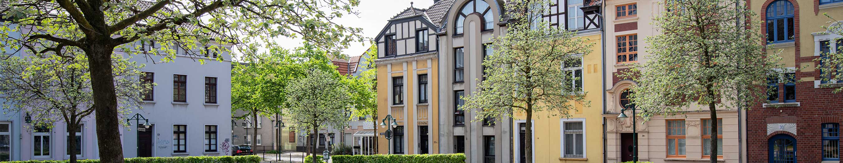 Panoramabild der Stadt Krefeld